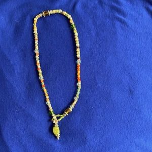 16” choker style necklace , hand crafted .